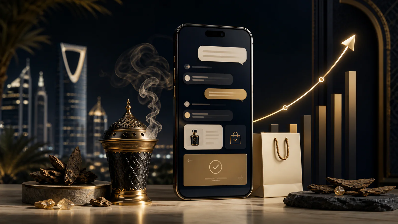 How a Riyadh oud house moved 40% of revenue to WhatsApp commerce